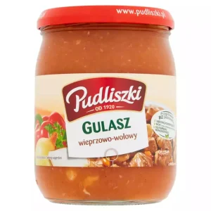 Pudliszki Gulasz wieprzowo-wołowy 500g