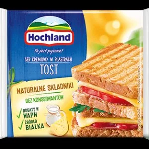Ser Kremowy Tost Plastry Hochland 130g