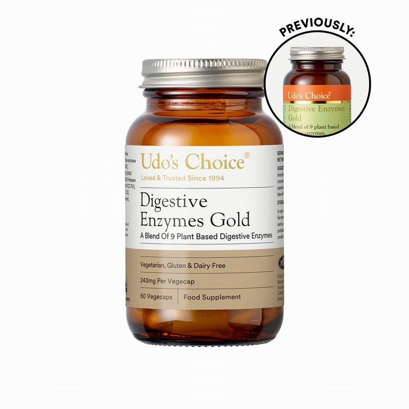 Udo&039;s Choice Digestive Enzymes Gold – 60 VegCaps - Image 2