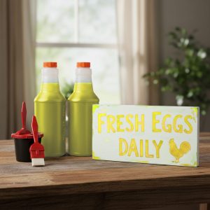 Sign Making Kit including 1” and 2” Pen with 32oz Yellow Water Color Ink
