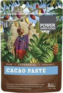 Power Super Foods Cacao Paste Buttons 250g