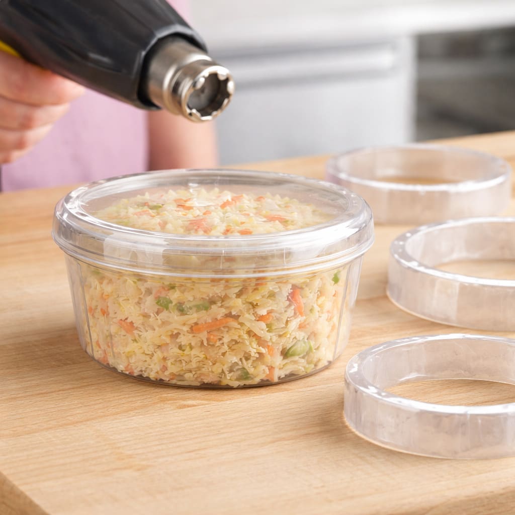 Round Shrink Bands for Deli Containers 4.5 inch – 5000/case