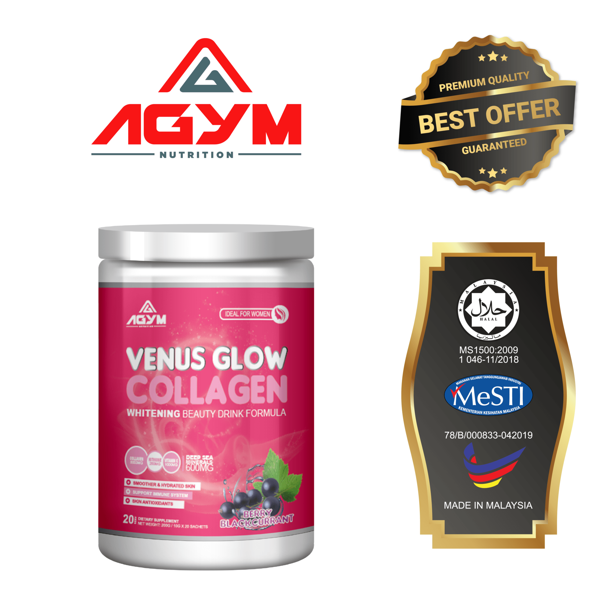 ‘AGYM’ VENUS GLOW COLLAGEN By Agym Nutrition Sdn Bhd - Image 2