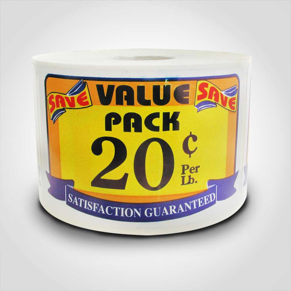Value Pack Save 20 Cent Label Stickers – 500/roll - Image 4