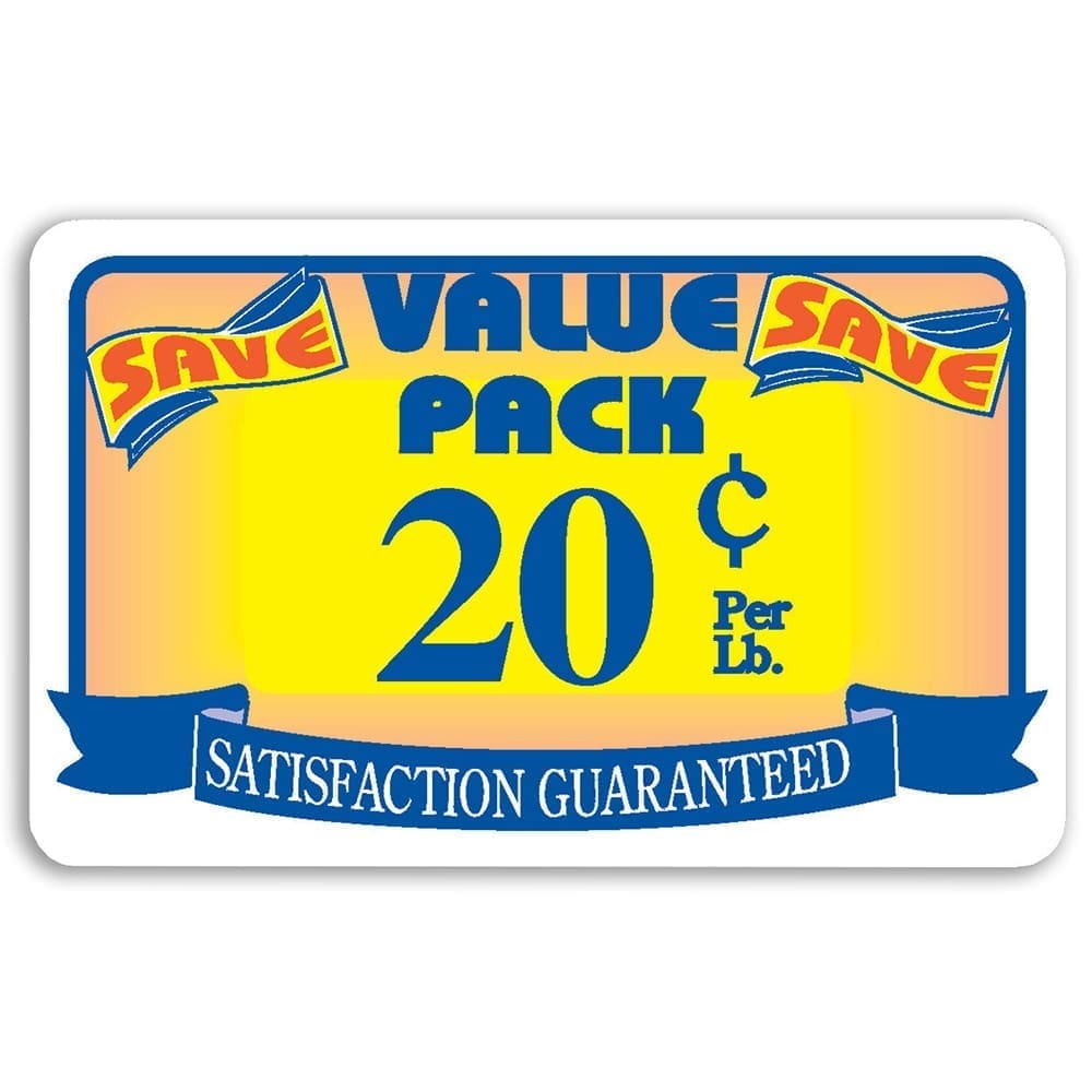 Value Pack Save 20 Cent Label Stickers – 500/roll - Image 3