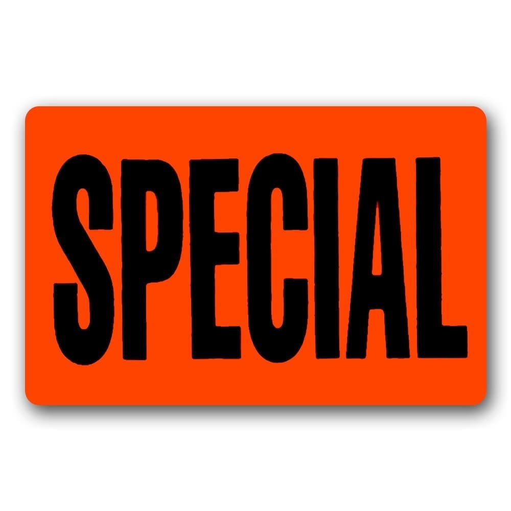 Special Label Stickers Large Rectangle Sticker – 500/roll - Image 3