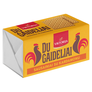 Viktorija ir Partneriai – Du Gaideliai Biscuits 180g