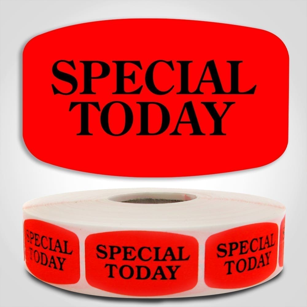 Special Today Label Stickers – 1000/roll - Image 4