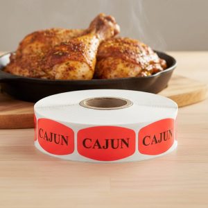 Cajun Label Stickers – 1000/roll