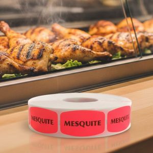Mesquite Label Stickers – 1000/roll