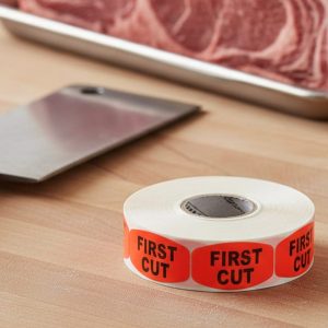 First Cut Label Butcher Sticker – 1000/roll