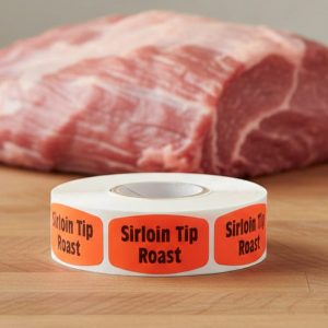 Sirloin Tip Roast Label Butcher Sticker – 1000/roll