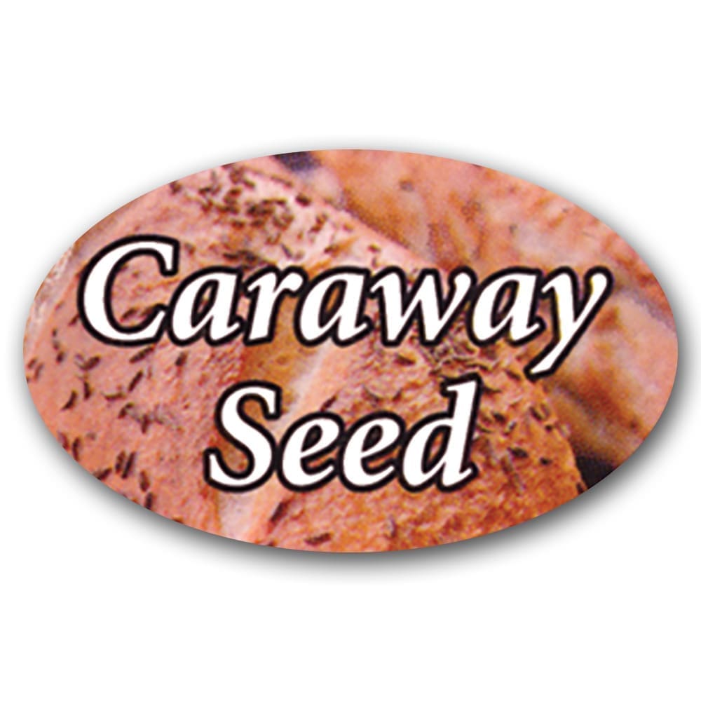 Caraway Label Bakery Flavor Stickers – 500/roll - Image 3