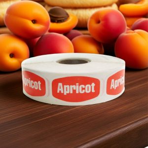 Apricot Label Bakery Flavor Sticker – 1000/roll