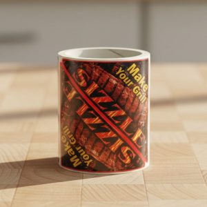 Make Your Grill Sizzle Label Stickers – 250/roll