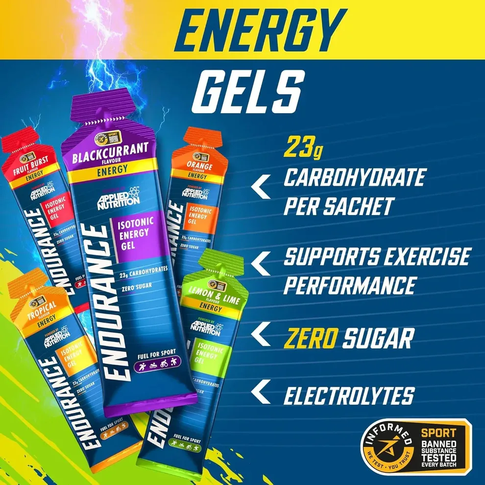 Applied Nutrition Endurance Gels Variety Pack (6) - Image 5