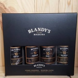 Blandy’s Madeira 10 Year Old Gift Set 4 x 20cl