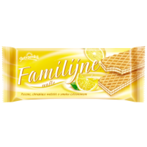 Jutrzenka – Familys Lemon Flavour Wafers 180g