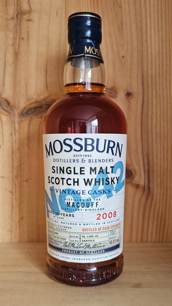 Mossburn Vintage Casks No 42 MacDuff 2008 58.9% ABV - Image 2