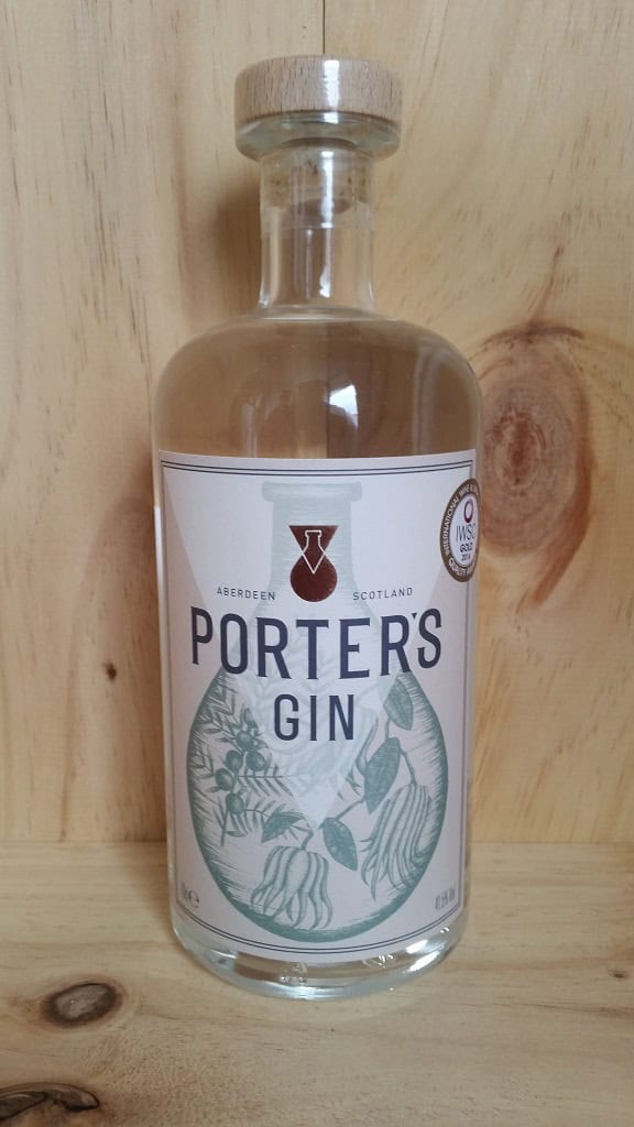 Porters Gin, Aberdeen, Scotland 41.5%