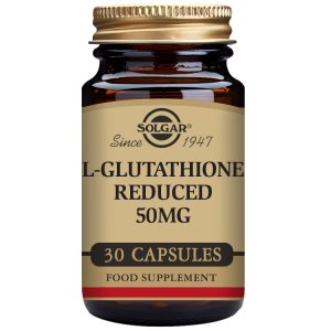 Solgar L-Glutathione Reduced 50mg – 30 Veg Caps