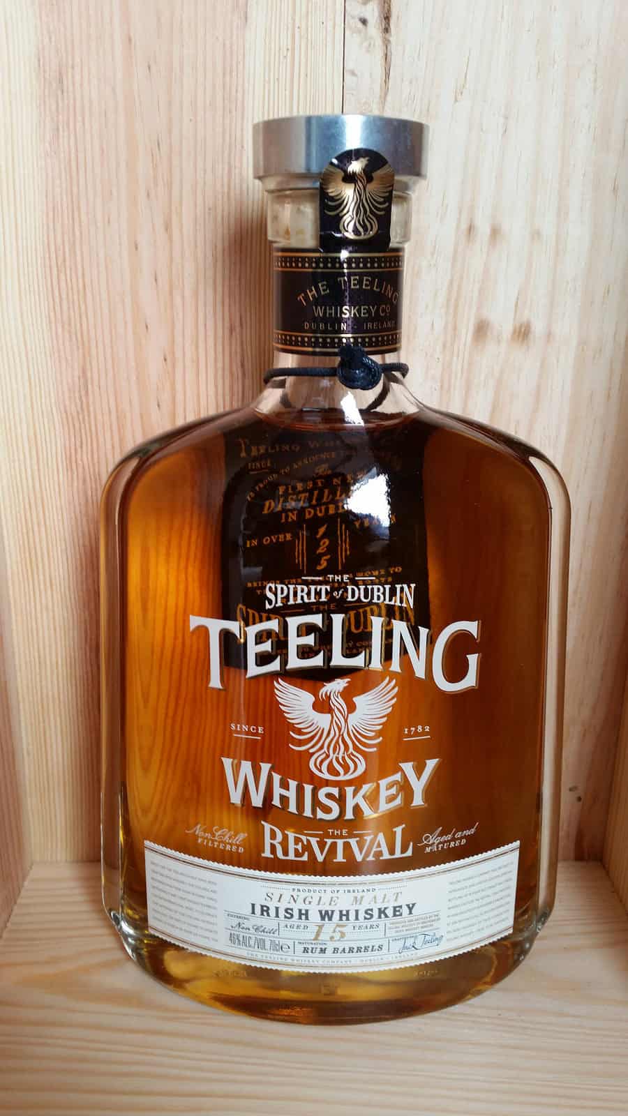 Teeling Revival 15 Year Old Single Malt Irish Whiskey 46%