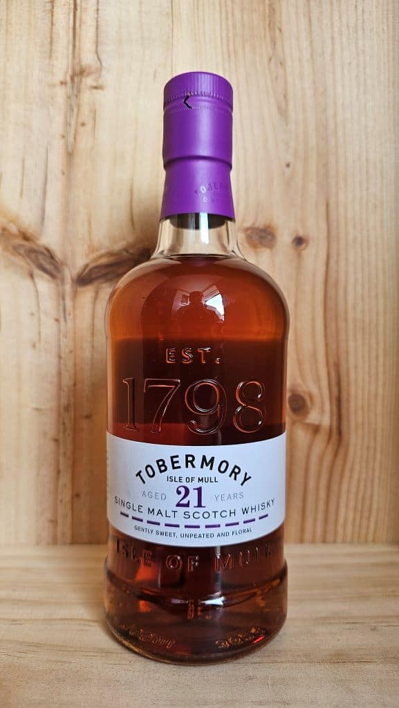 Tobermory 21 Year Old Isle of Mull Single Malt Scotch Whisky 46.3% - Image 2