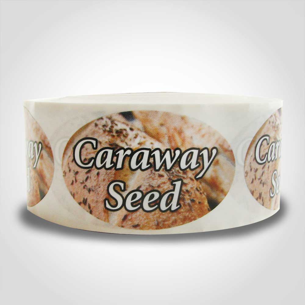 Caraway Label Bakery Flavor Stickers – 500/roll - Image 4