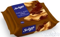 SELGA wafers with chocolate taste 180g