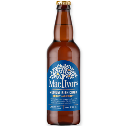 Mac Ivor’s Traditional Medium Cider - Image 2