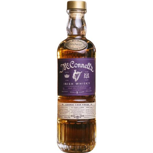 McConnell’s 5 Year Old Irish Whisky Cognac Cask Finish - Image 2