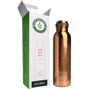 Copper Bottle Etching 950 ml