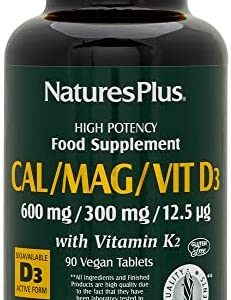 Natures Plus Cal/Mag/Vit D3
