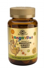 Solgar Kangavites – Tropical Punch – 60 Chewable Tablets