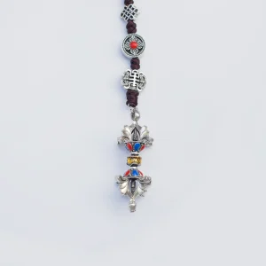 Metal pendant Vajra