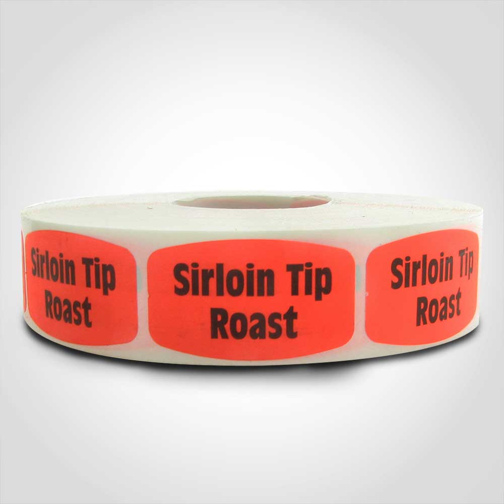 Sirloin Tip Roast Label Butcher Sticker – 1000/roll - Image 3
